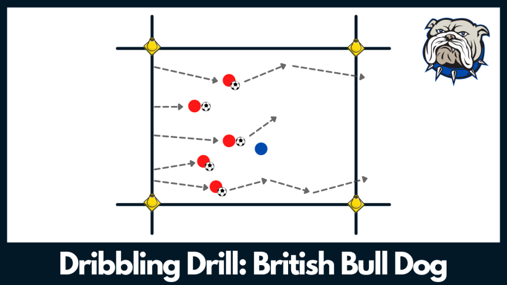 British Bulldog Soccer Drill