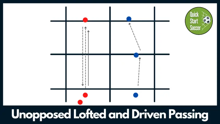 Unopposed Lofted And Driven Passing