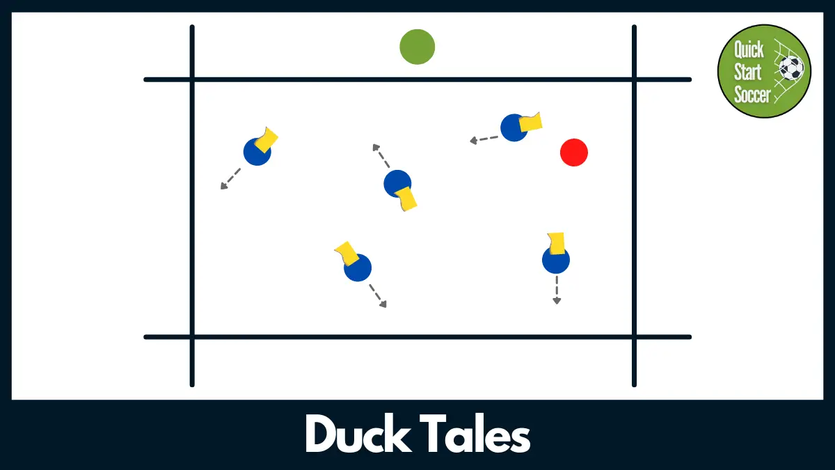 Duck Tales Soccer Drill