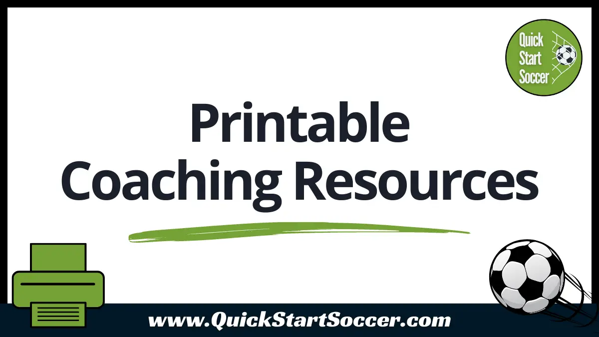 Printable Soccer Coaching Resources